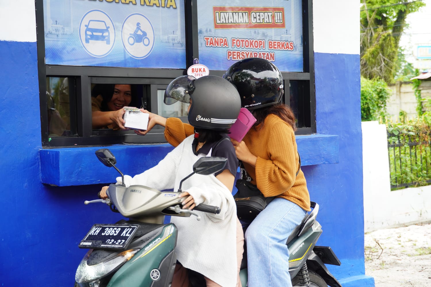 Inovasi Layanan, Pemprov Kalteng Hadirkan Samsat Drive Thru di Palangka Raya