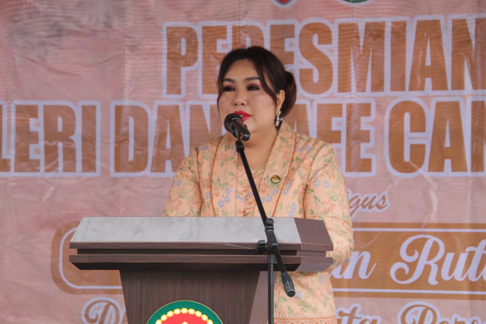 Peresmian Galeri dan Kafe Cantik DWP oleh DWP Provinsi Kalteng