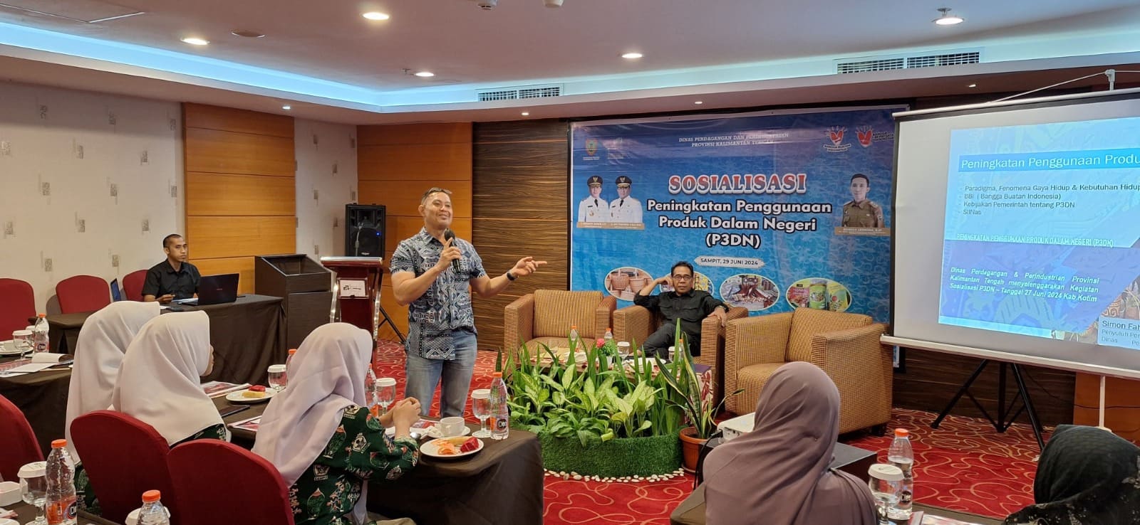 Dinas Dagperin Prov. Kalteng Gelar Sosialisasi Peningkatan Penggunaan Produk Dalam Negeri