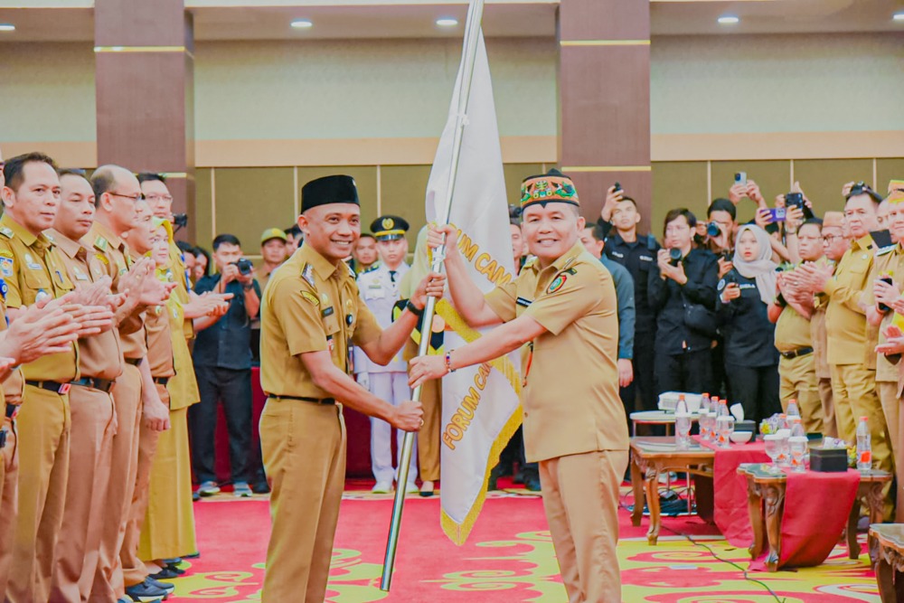 Gubernur Kalteng Agustiar Sabran Buka Rapat Kerja Camat se-Kalteng