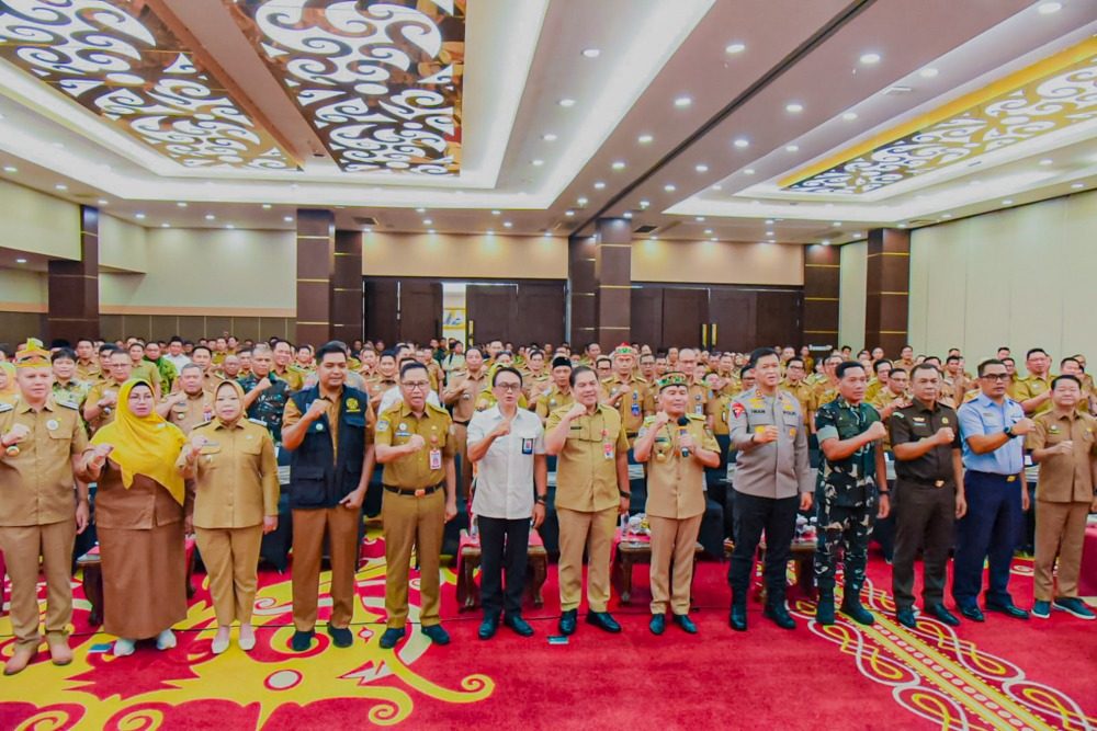 Gubernur Kalteng Agustiar Sabran Buka Rapat Kerja Camat se-Kalteng