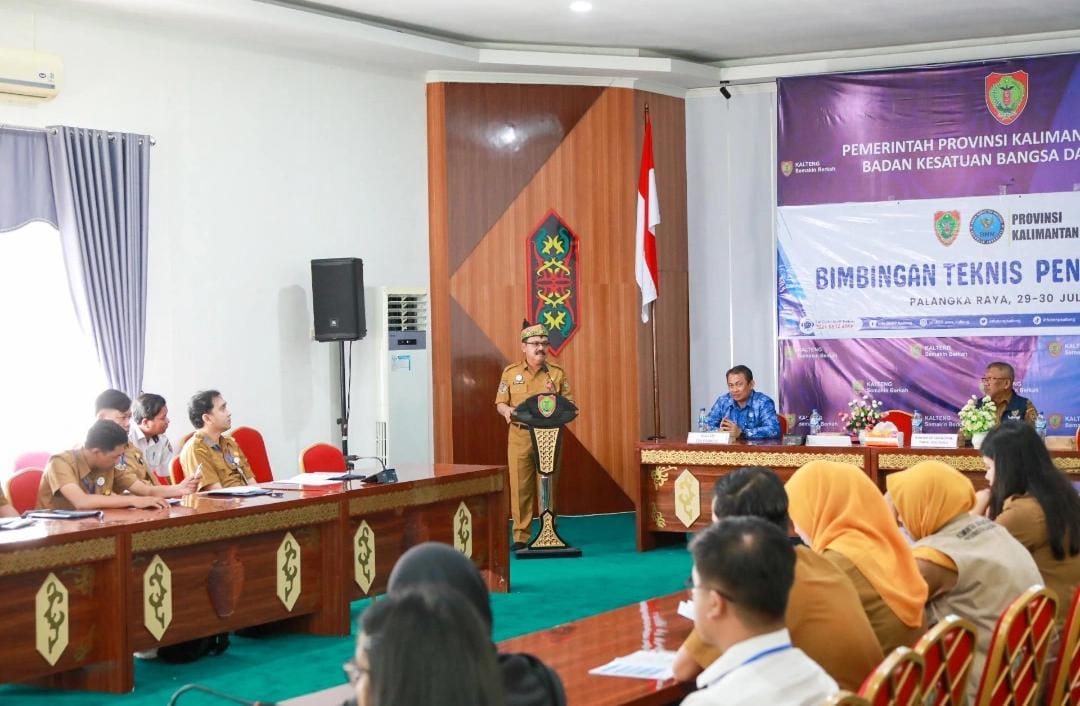 Pemprov Kalteng Gelar Bimtek Penggiat Pencegahan dan Pemberantasan Penyalahgunaan serta Peredaran Gelap Narkotika