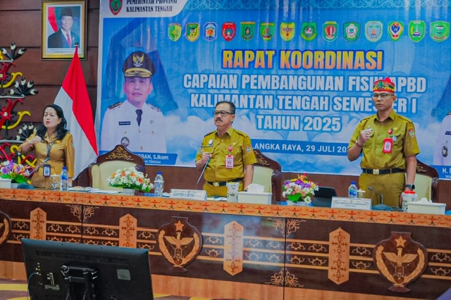 Pemprov Kalteng Tekankan Integrasi Pengelolaan Data dengan Program Prioritas Pembangunan