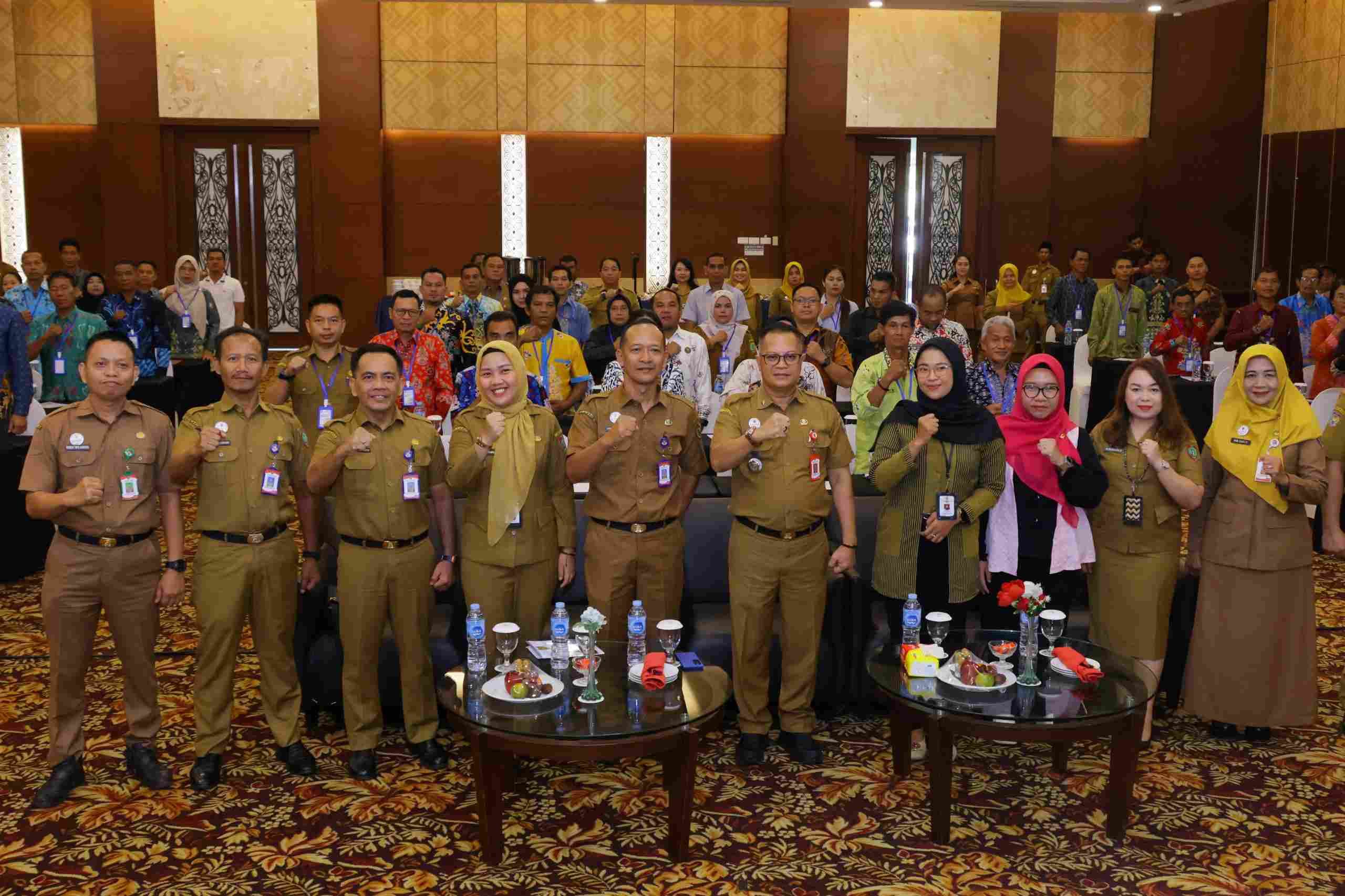 Dinas PMD Prov. Kalteng Laksanakan Pelatihan Pengembangan Unit Usaha BUMDes Berbasis Potensi Lokal Desa