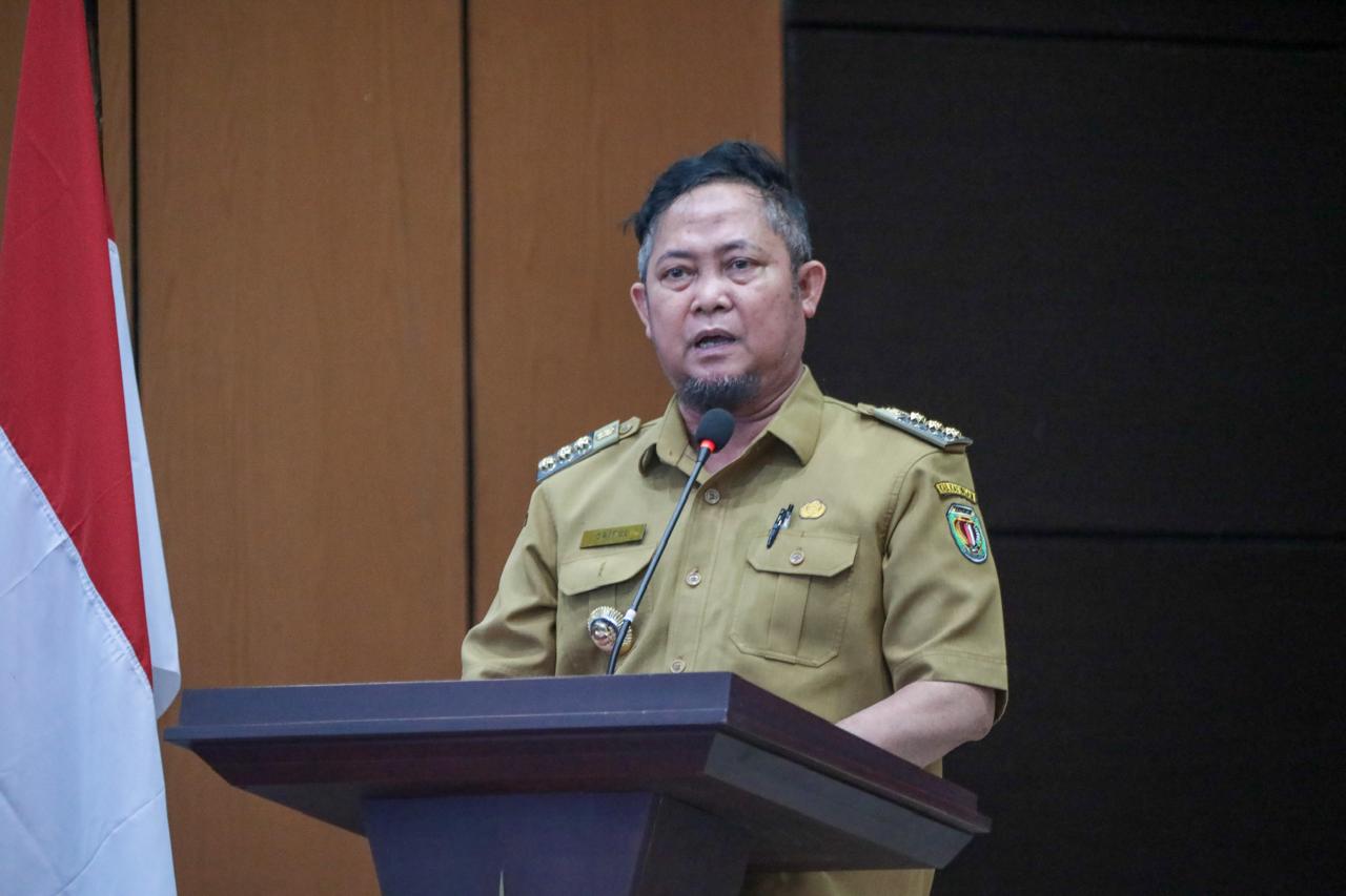 Ketua TP Posyandu Kalteng Aisyah Thisia Agustiar Sabran Kunjungan Sekaligus Sosialisasi dan Pembinaan Posyandu 6 Bidang SPM