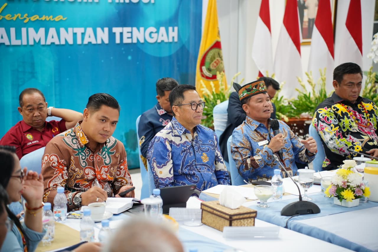 Gubernur Kalteng Agustiar Sabran Berdiskusi Tentang Masa Depan Pendidikan Tinggi di Bumi Tambun Bungai
