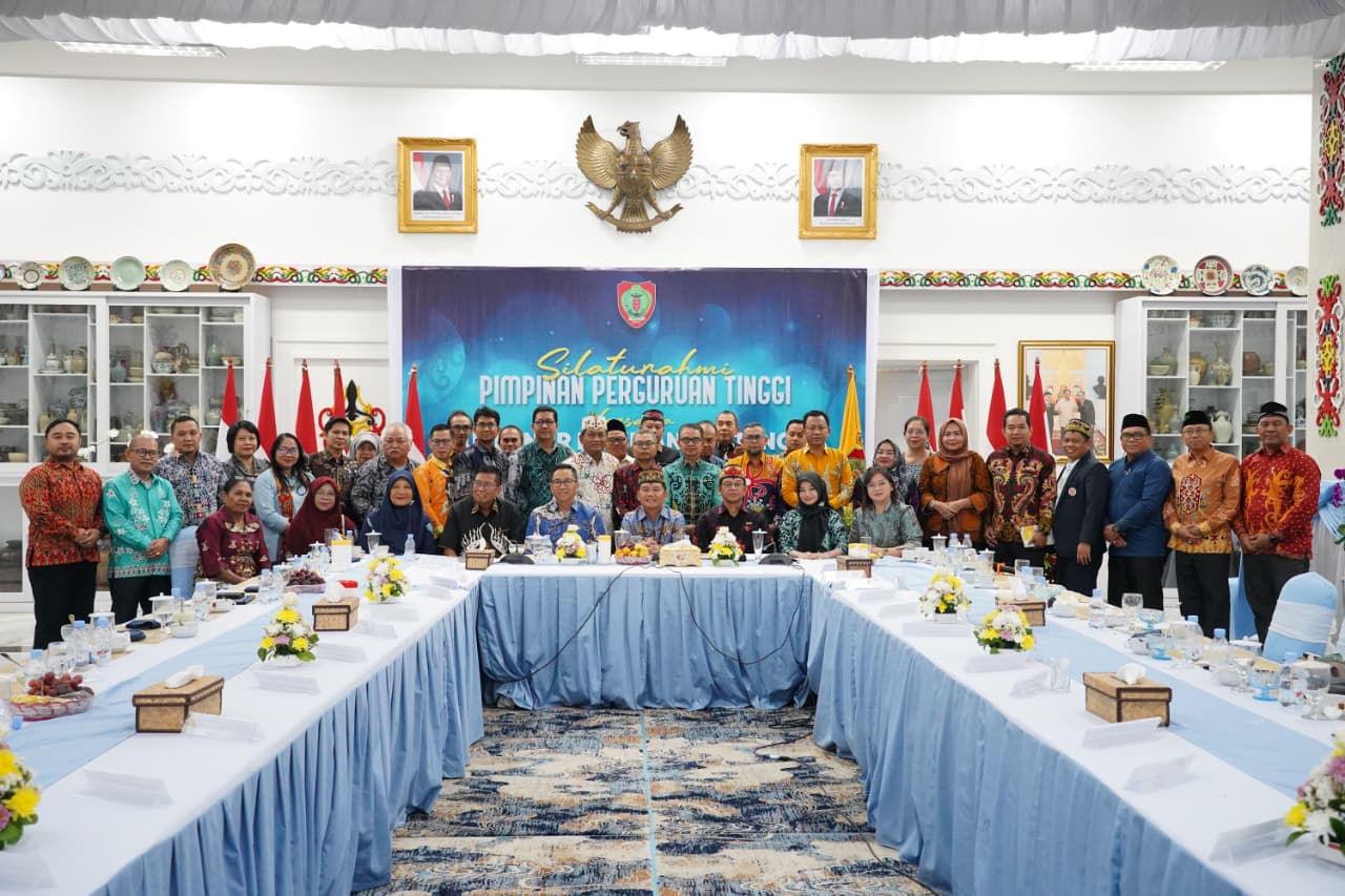 Gubernur Kalteng Agustiar Sabran Berdiskusi Tentang Masa Depan Pendidikan Tinggi di Bumi Tambun Bungai