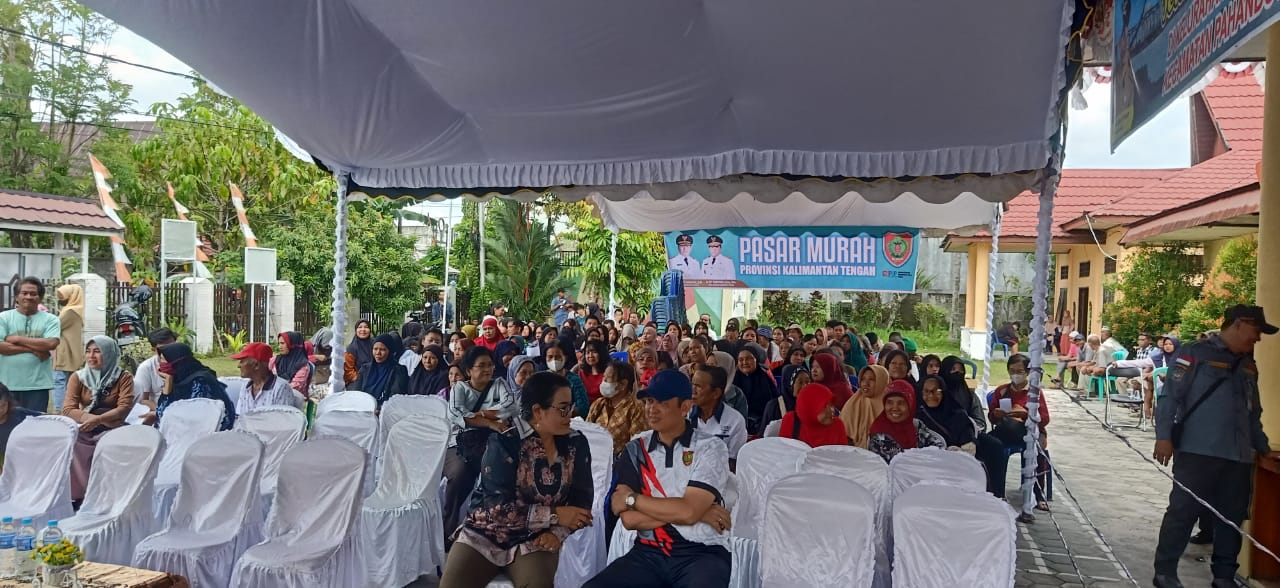 Pemprov Kalteng Gelar Pasar Murah di Beberapa Titik Kabupaten dan Kota di Kalteng
