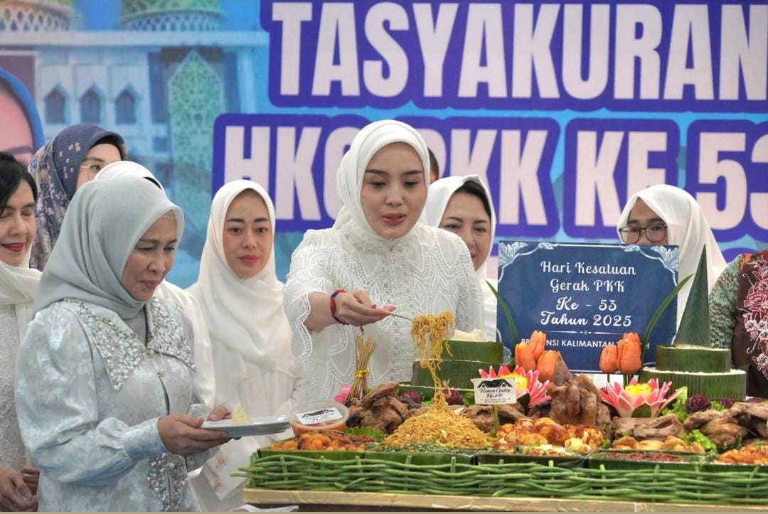 Ketua TP PKK Kalteng Aisyah Thisia Agustiar Sabran Gelar Syukuran dan Buka Puasa Bersama Istri Forkopimda