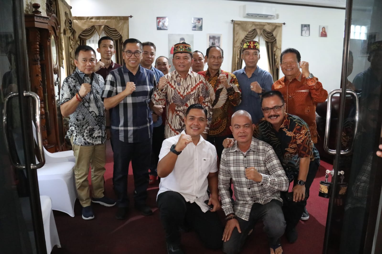 Perayaan Hari Raya Nyepi Tahun Baru Saka 1947, Gubernur Kalteng Agustiar Sabran Silaturahmi ke Rumah Ketua DPRD Kalteng Arton S Dohong