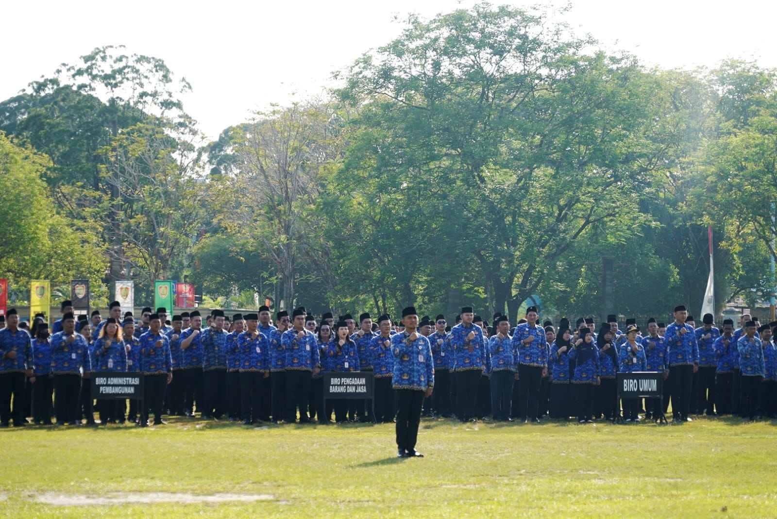 Pj. Sekda Kalteng Linae Victoria Aden Pimpin Upacara Hari Lahir Pancasila 2026