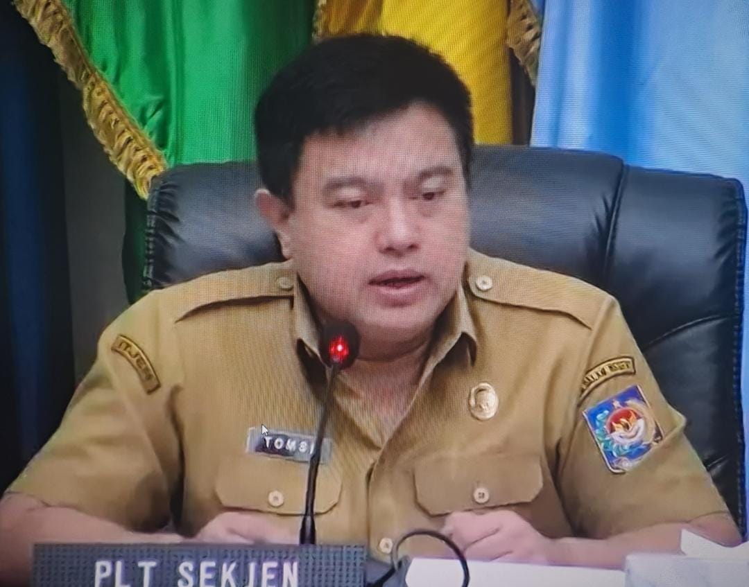 Inspektur Daerah Prov. Kalteng Saring Wakili Pemprov Kalteng Ikuti Rakor Pengendalian Inflasi