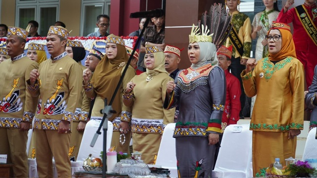 Wagub Kalteng Edy Pratowo Pimpin Upacara Peringatan Hari Jadi ke-22 Kabupaten Pulang Pisau