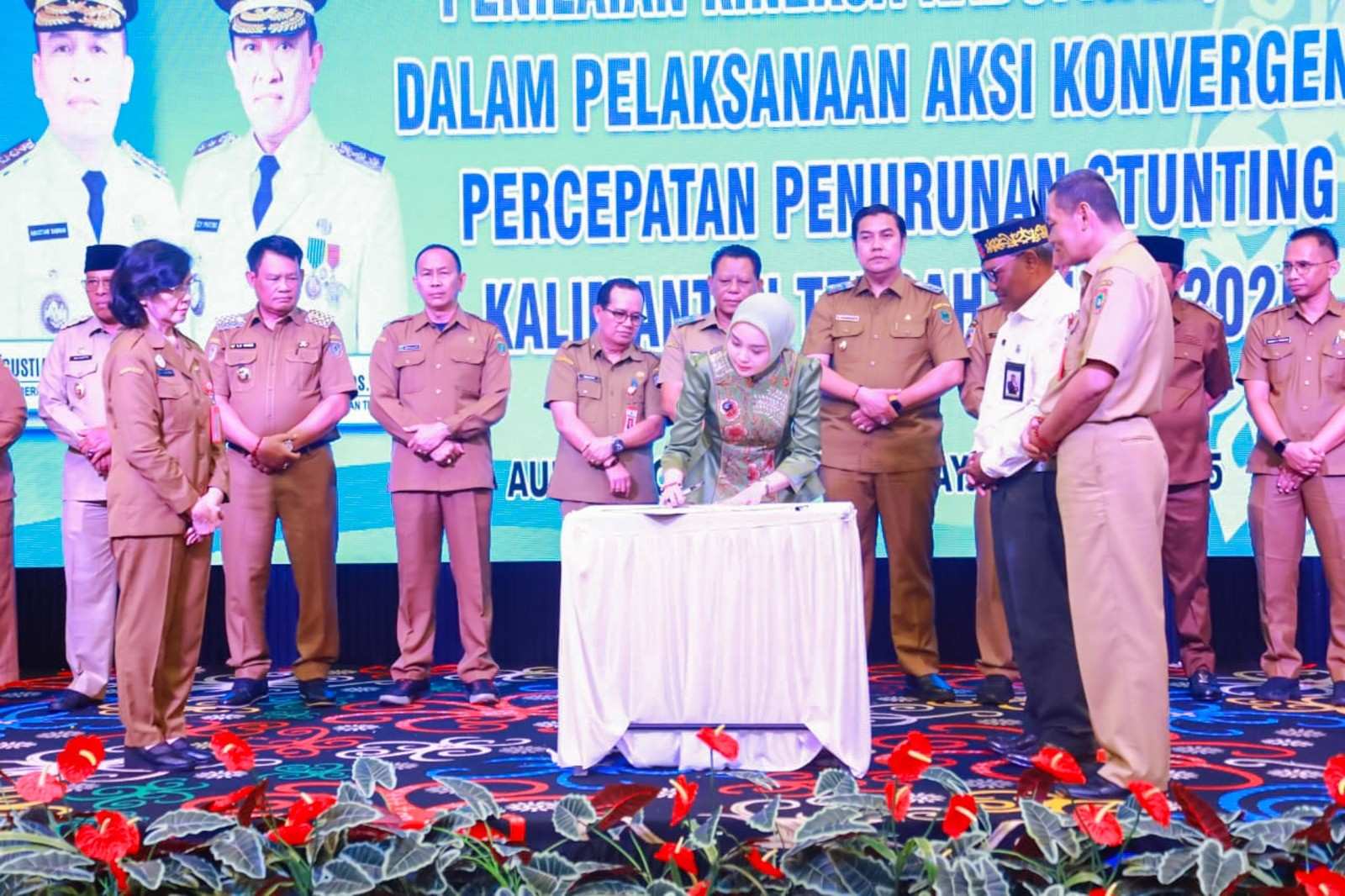 Pemprov Kalteng Buka Penilaian Kinerja Kabupaten/Kota Dalam Pelaksanaan Aksi Konvergensi Percepatan Penurunan Stunting