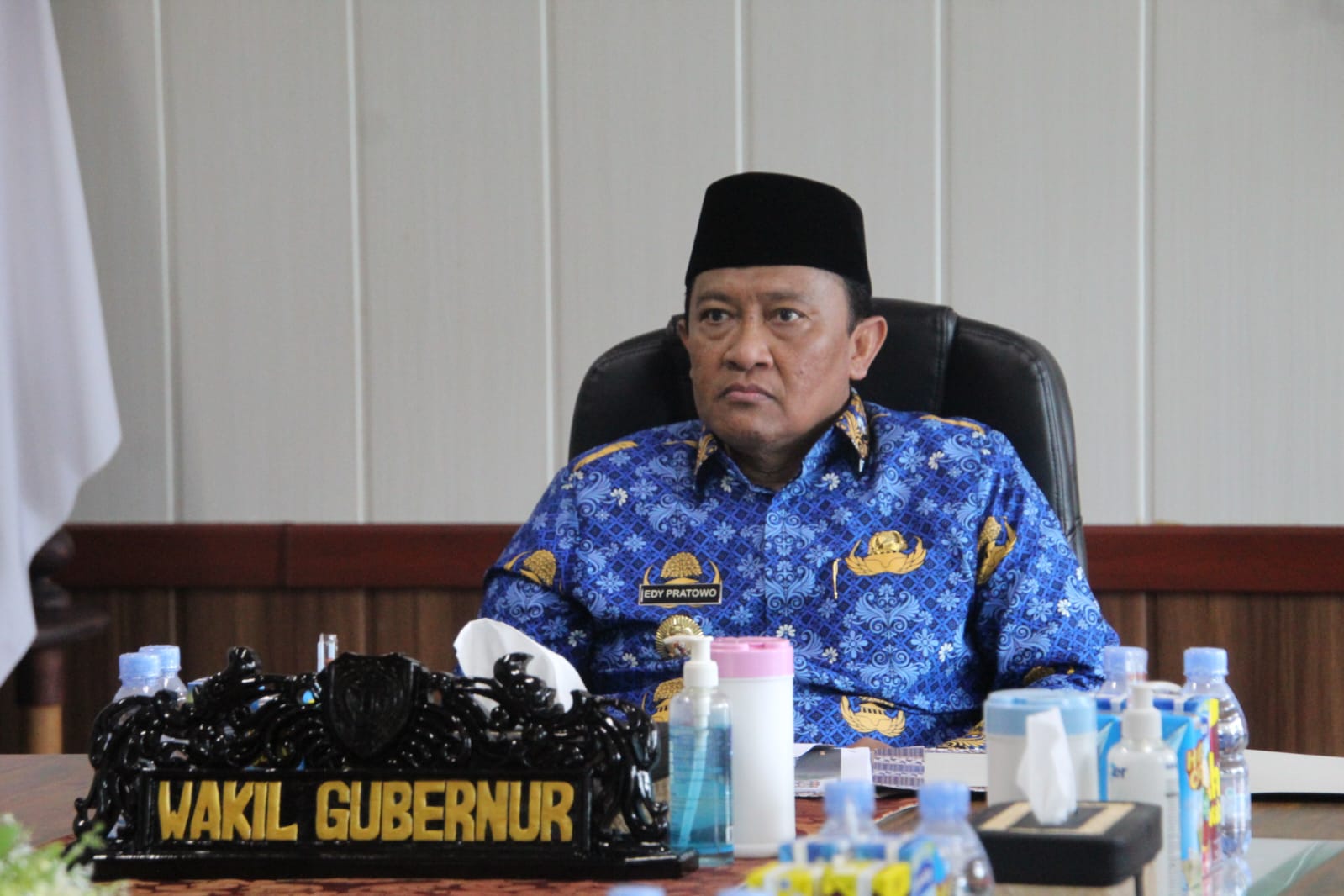 Wagub Kalteng Edy Pratowo Ikuti Rakor Pusat dan Daerah Persiapan Natal Tahun 2025 dan Tahun Baru 2026