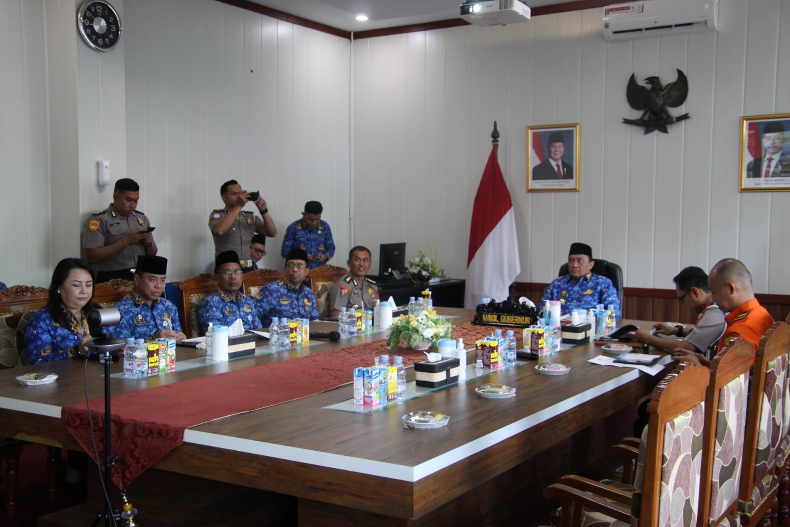 Wagub Kalteng Edy Pratowo Ikuti Rakor Pusat dan Daerah Persiapan Natal Tahun 2025 dan Tahun Baru 2026