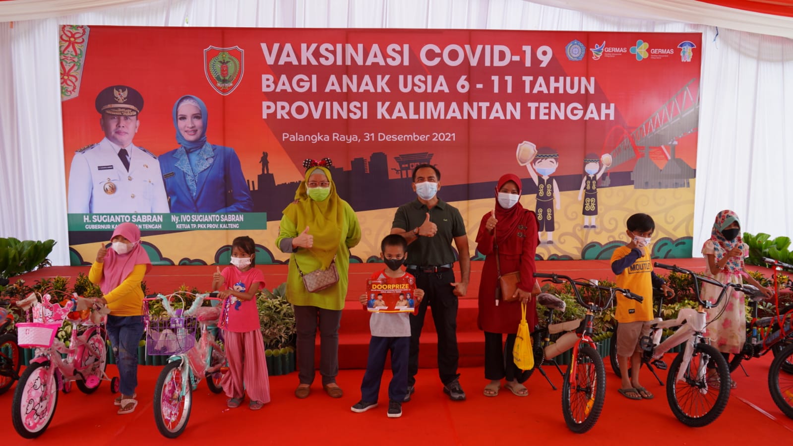 Pemerintah Provinsi Kalteng Kembali Gelar Vaksinasi Anak Usia 6-11 Tahun