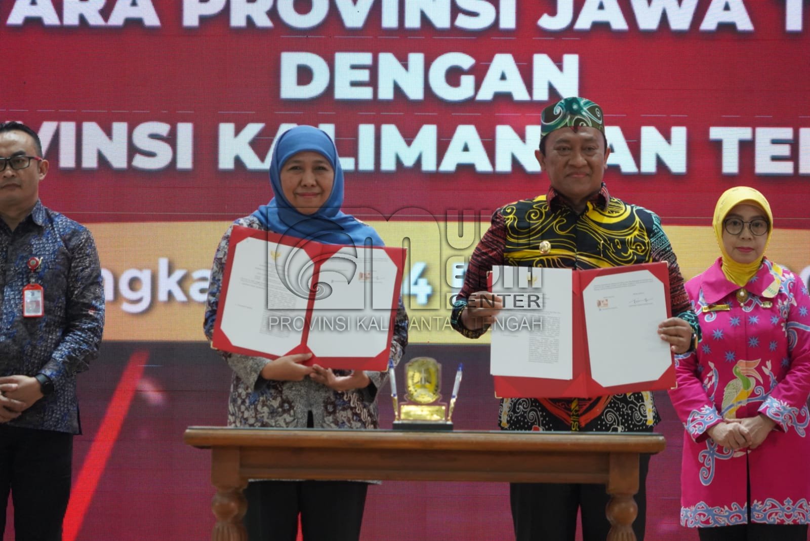 Misi Dagang Provinsi Jawa Timur Dan Provinsi Kalteng