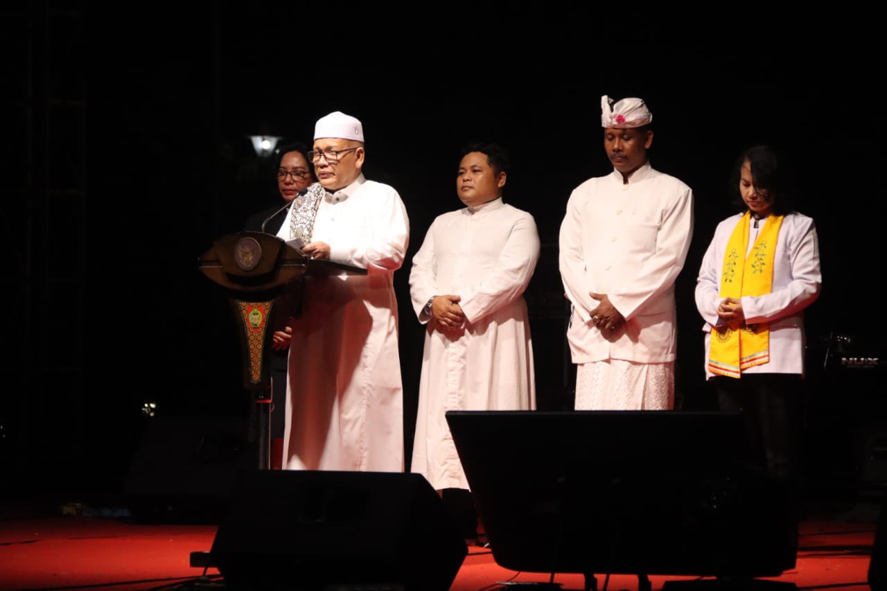 Pemprov Kalteng Gelar Malam Lepas Sambut Tahun 2023-2024 di Halaman Istana Isen Mulang dan Lapangan Sanaman Mantikei