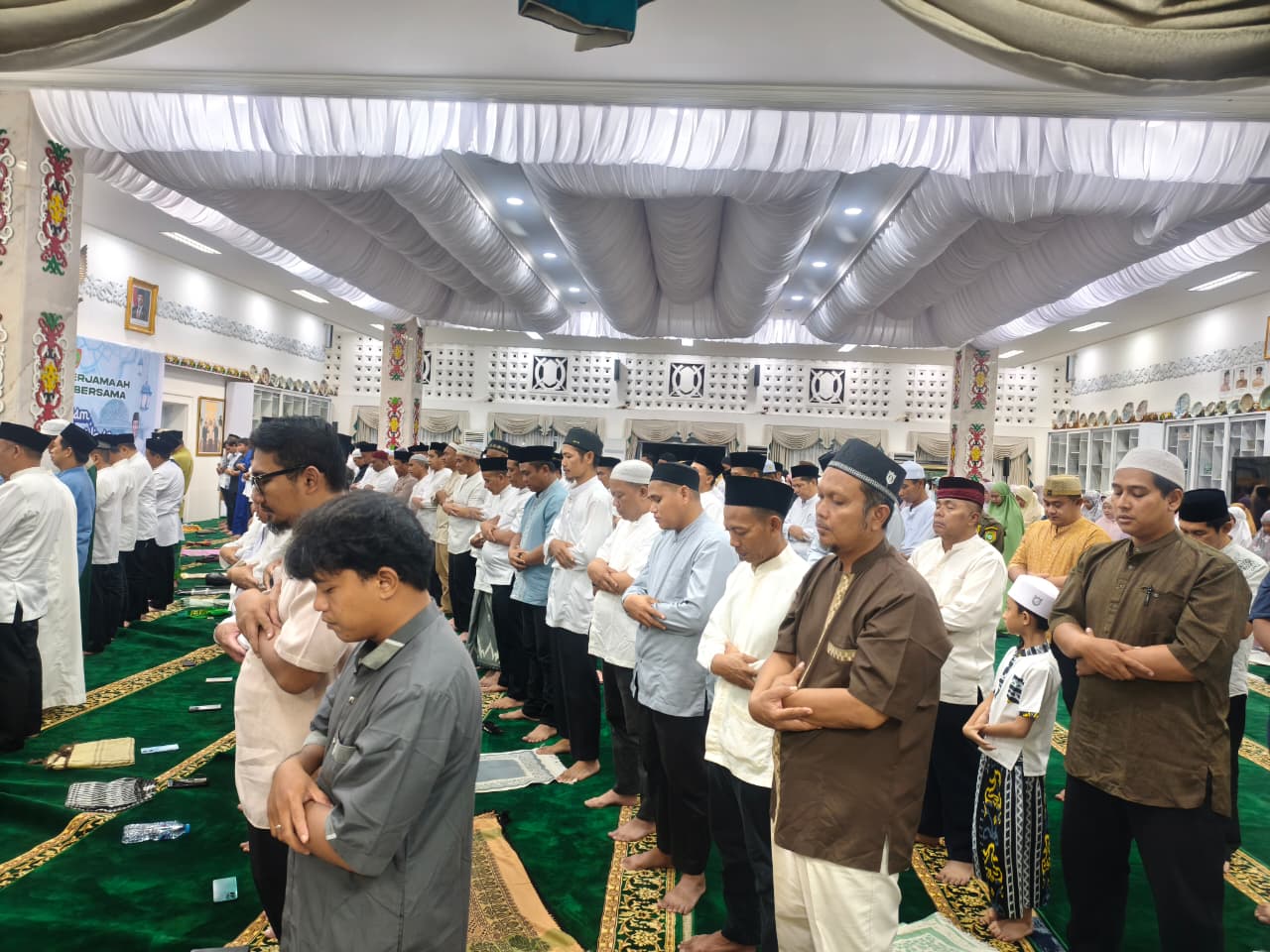 Sambut Malam Nisfu Syaban, Pemprov Kalteng Gelar Shalat Berjamaah dan Doa Bersama