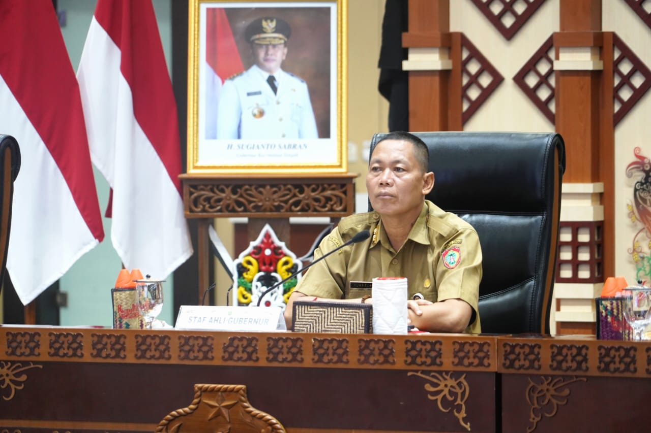 Sahli Yuas Elko Hadiri Rakor Pengendalian Inflasi Tahun 2023 Bersama Menteri Dalam Negeri RI Tito Karnavian Secara Virtual