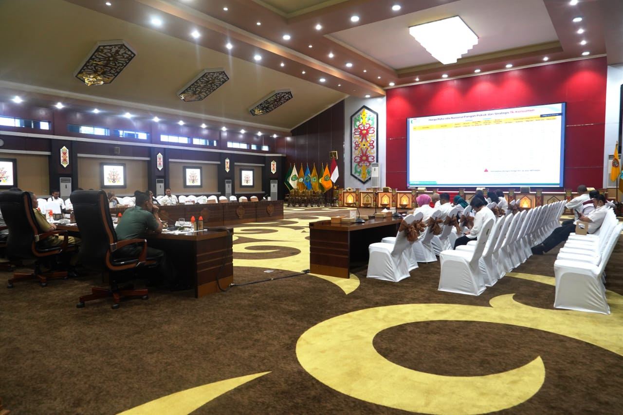 Sahli Yuas Elko Hadiri Rakor Pengendalian Inflasi Tahun 2023 Bersama Menteri Dalam Negeri RI Tito Karnavian Secara Virtual