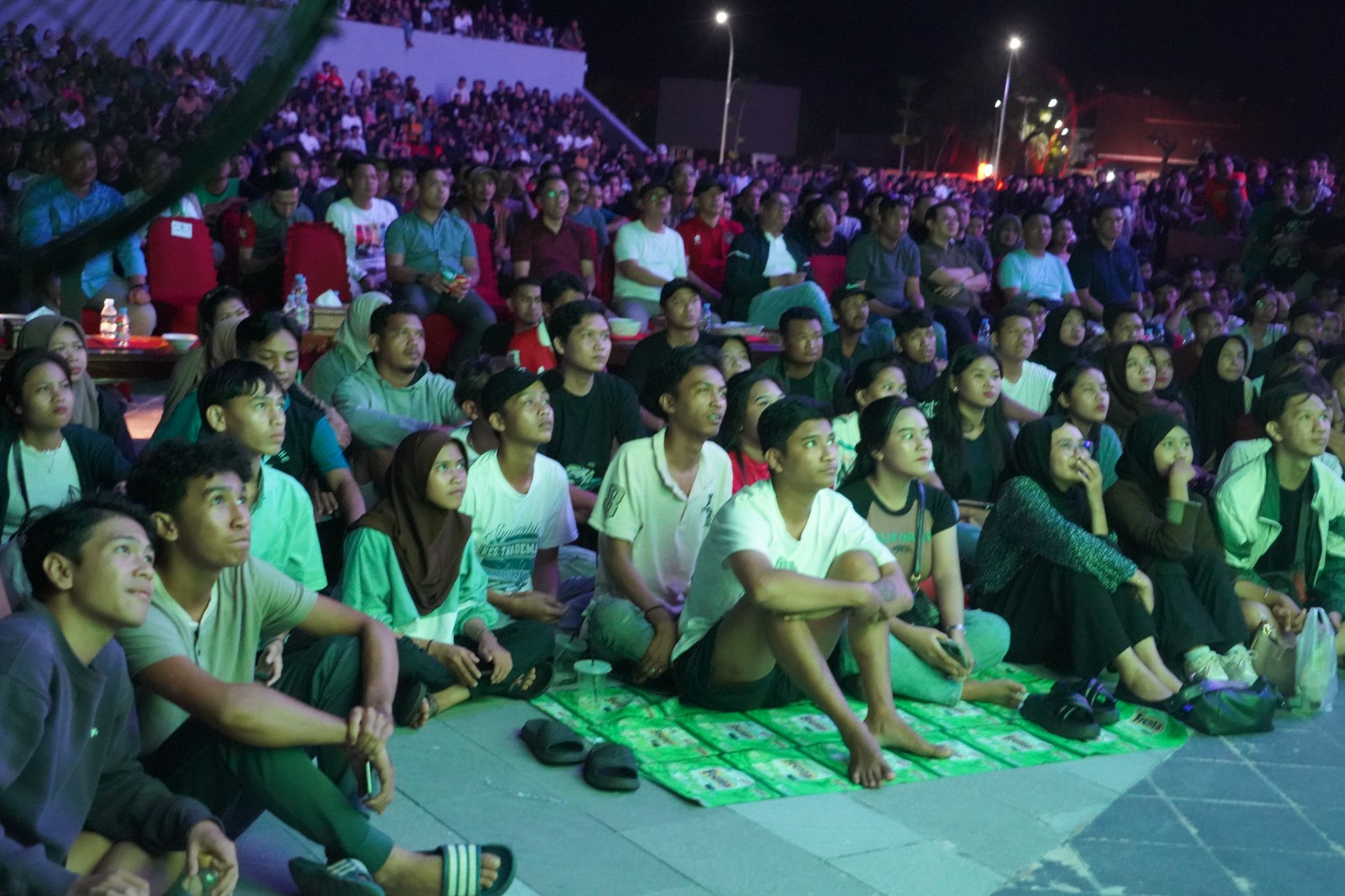 Gubernur Kalteng Sugianto Sabran Kembali Gelar Nobar Pertandingan Sepak Bola