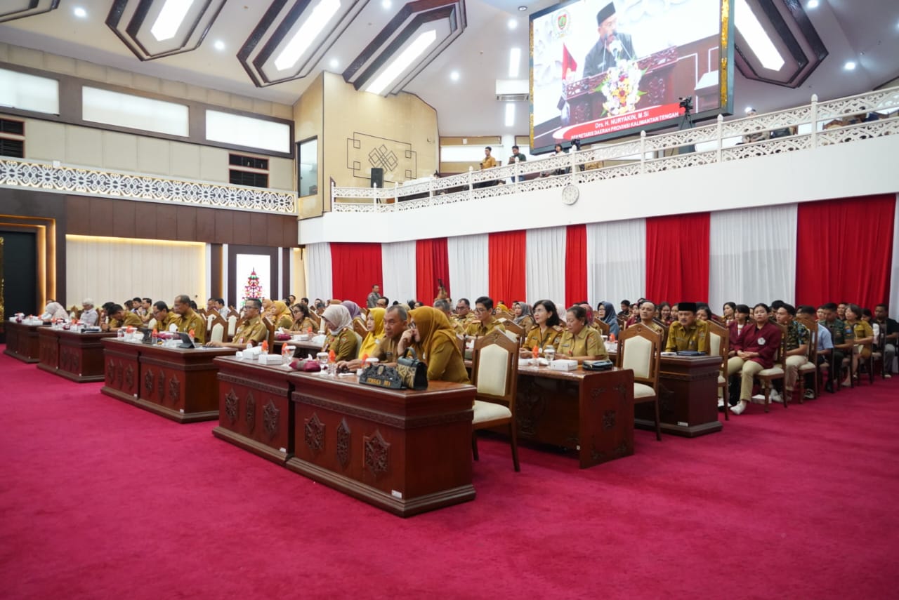 Sekda Nuryakin Hadiri Rapat Paripurna ke - 4 Masa Persidangan II Tahun Sidang 2024