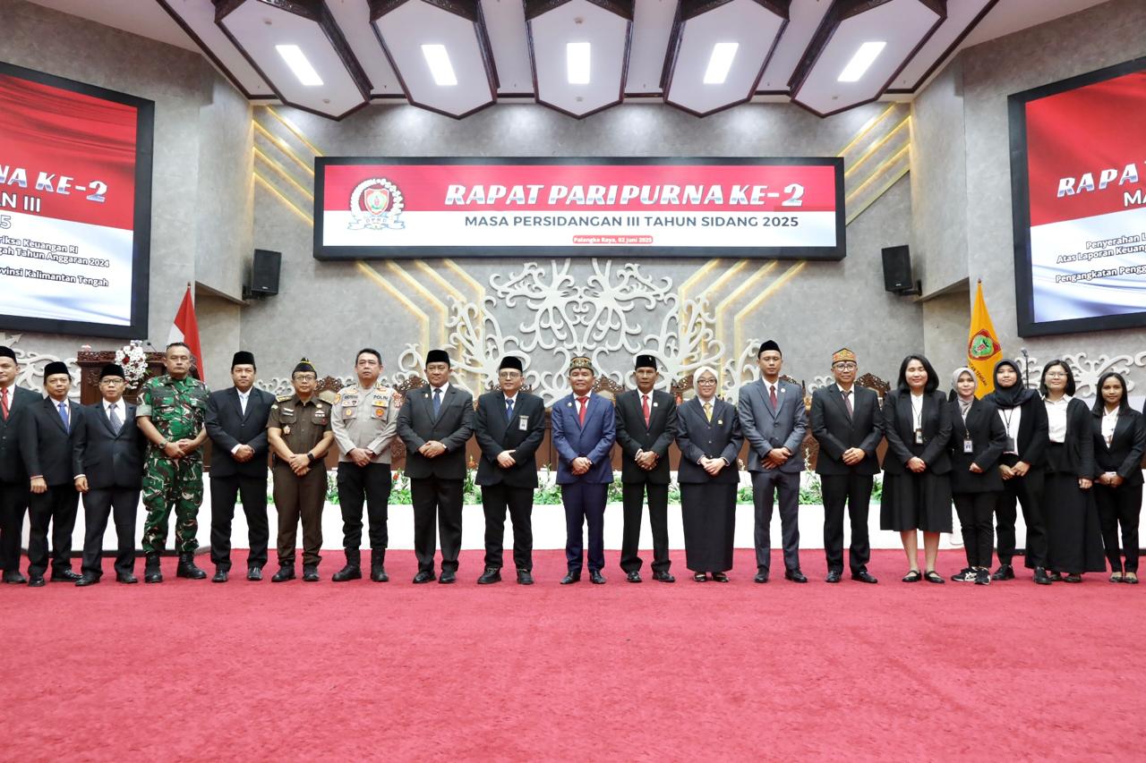 Pemprov Kalteng ke-11 Kalinya Secara Berturut-Turut Raih Opini WTP dari BPK RI Atas LKPD
