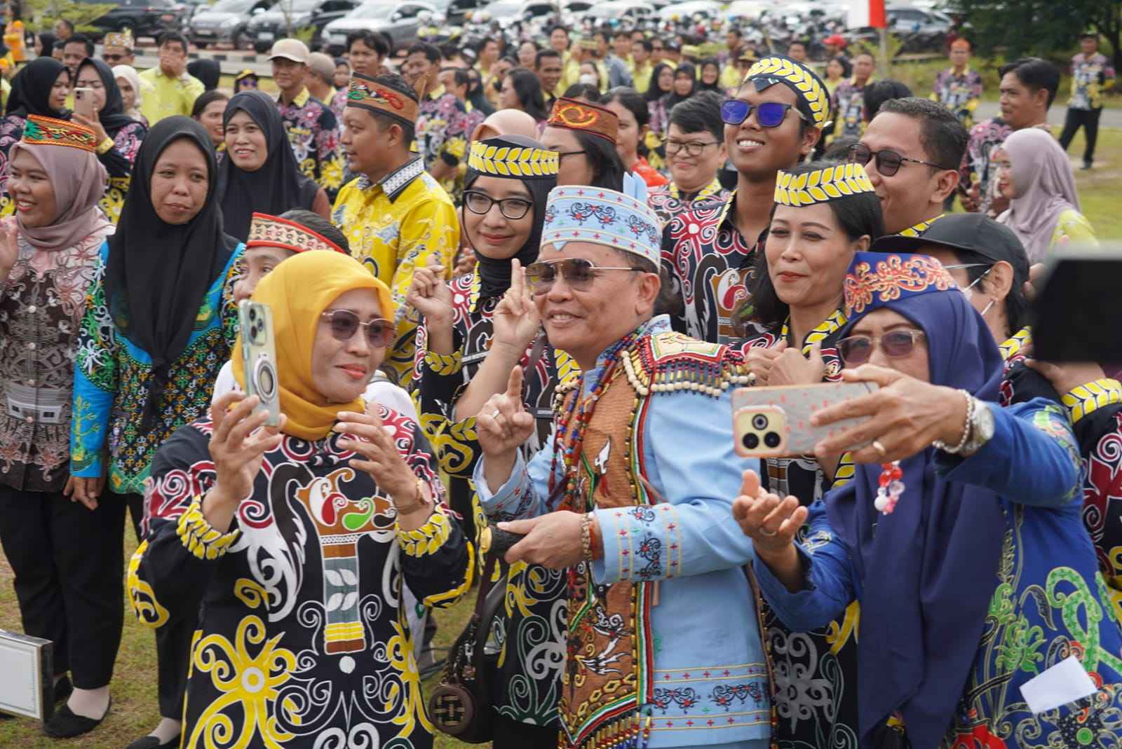 Gubernur Kalteng Agustiar Sabran Pimpin Peringatan Hari Jadi Ke-24 Kabupaten Pulang Pisau