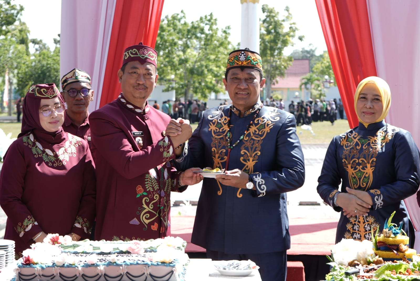 Wagub Edy Pratowo Pimpin Upacara Hari Jadi Ke-24 Kabupaten Sukamara
