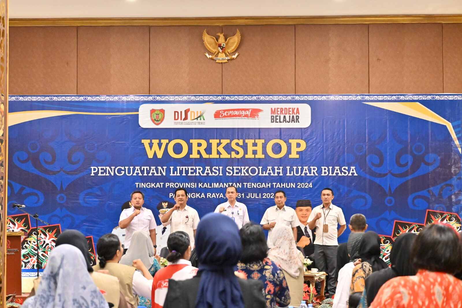 Workshop Penguatan Literasi dan Rakor DAK Fisik SLB Tingkat Provinsi Kalteng Resmi Ditutup