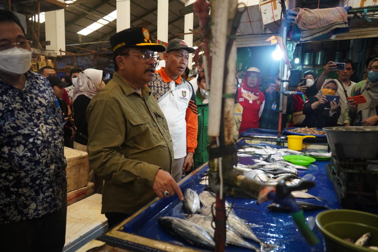 Satgas Pangan dan TPID Prov. Kalteng Sidak Pasar