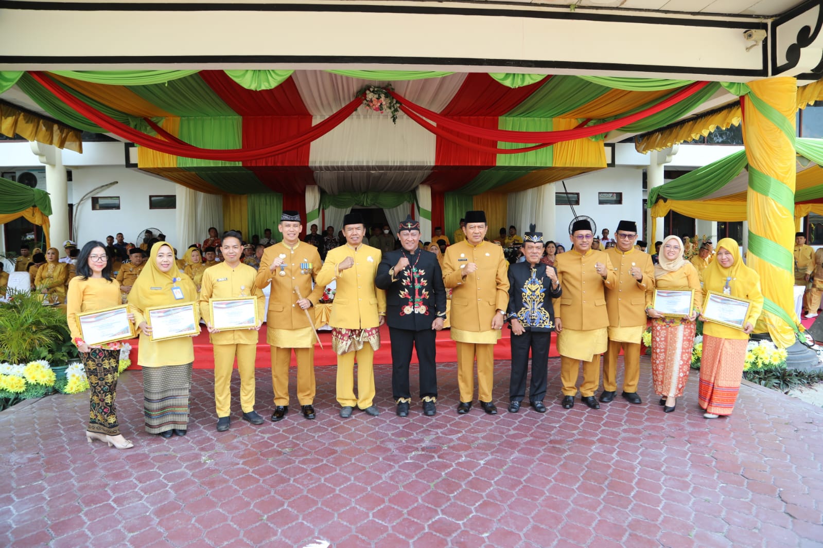 Wagub Kalteng Edy Pratowo Pimpin Upacara Peringatan Hari Jadi ke-64 Kabupaten Kotawaringin Barat