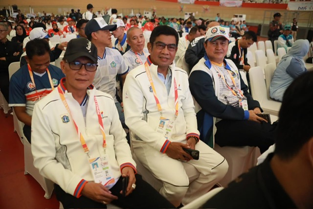 Kepala Dinas Pemuda dan Olahraga Prov. Kalteng Agus Siswadi Hadiri Pembukaan POPNAS XVII dan PEPARPENAS XI