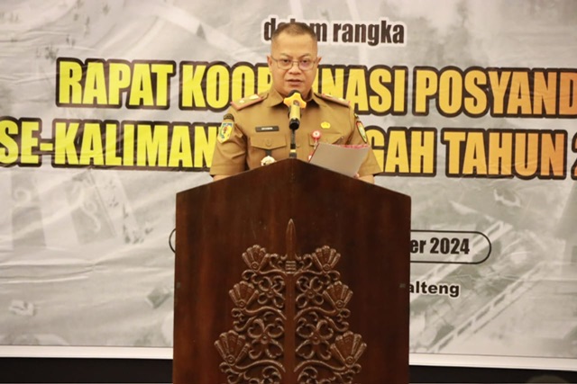 Ketua TP-PKK Prov. Kalteng Ivo Sugianto Sabran Buka Rakor Posyandu se-Kalteng Tahun 2024