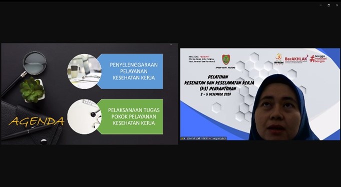  Sebanyak 40 Orang ASN di Lingkungan Pemprov Kalteng Ikuti Pelatihan K3 Perkantoran