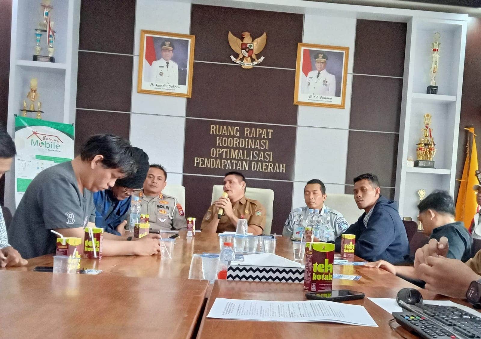 Sosialisasi Kebijakan Gubernur Kalteng Dalam Rangka HUT RI Tahun 2025 Tentang Pembebasan Pokok dan Denda Pajak Kendaraan Bermotor