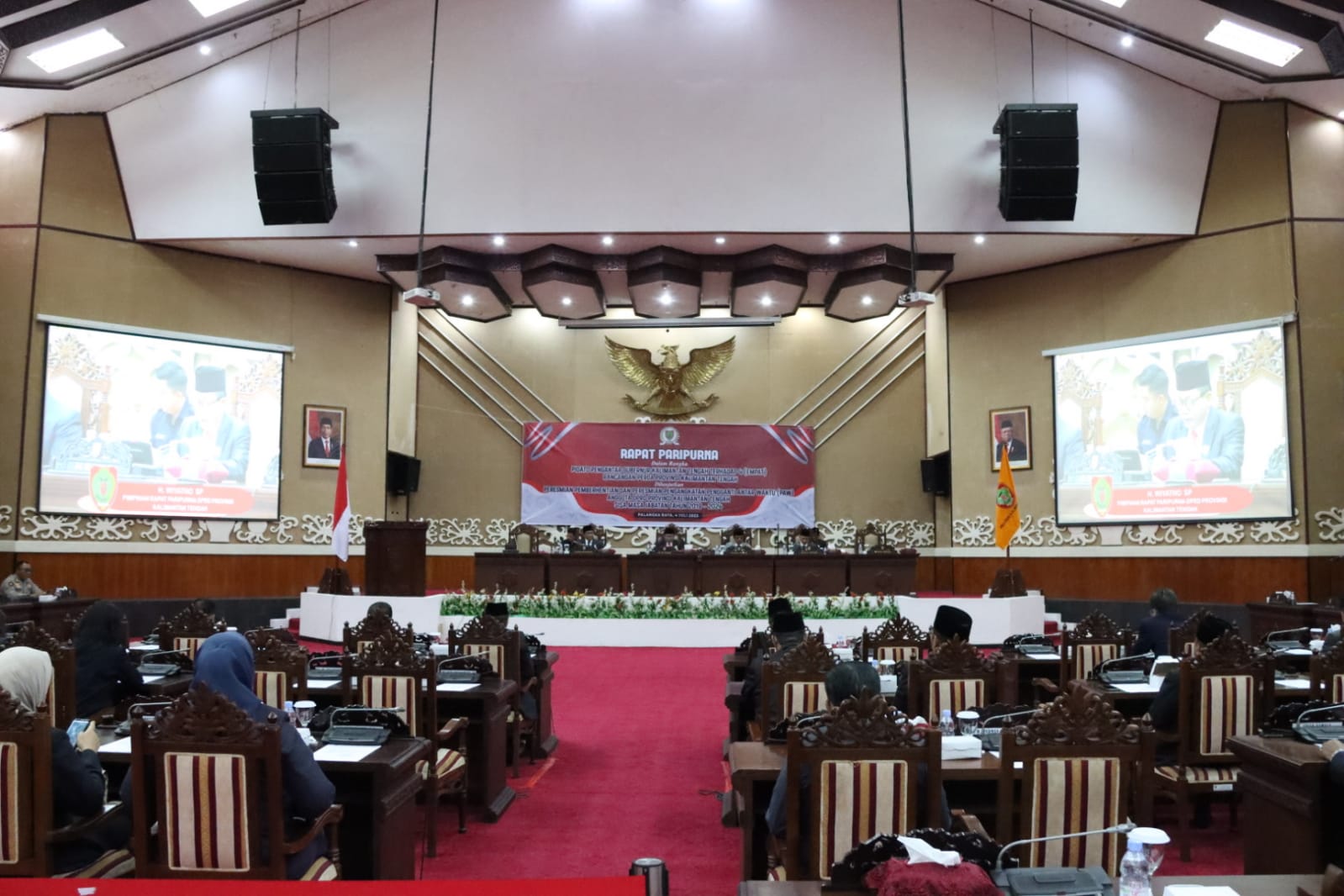 Wagub Kalteng Edy Pratowo Hadiri Rapur ke-4 Masa Persidangan II Tahun Sidang 2023