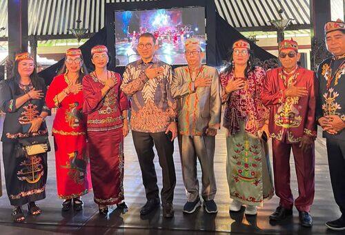 UPT. Taman Budaya Kalteng Bersama DAD Kalteng Berpartisipasi Dalam Pagelaran Seni Rakyat dan Budaya Taman Budaya Jawa Tengah