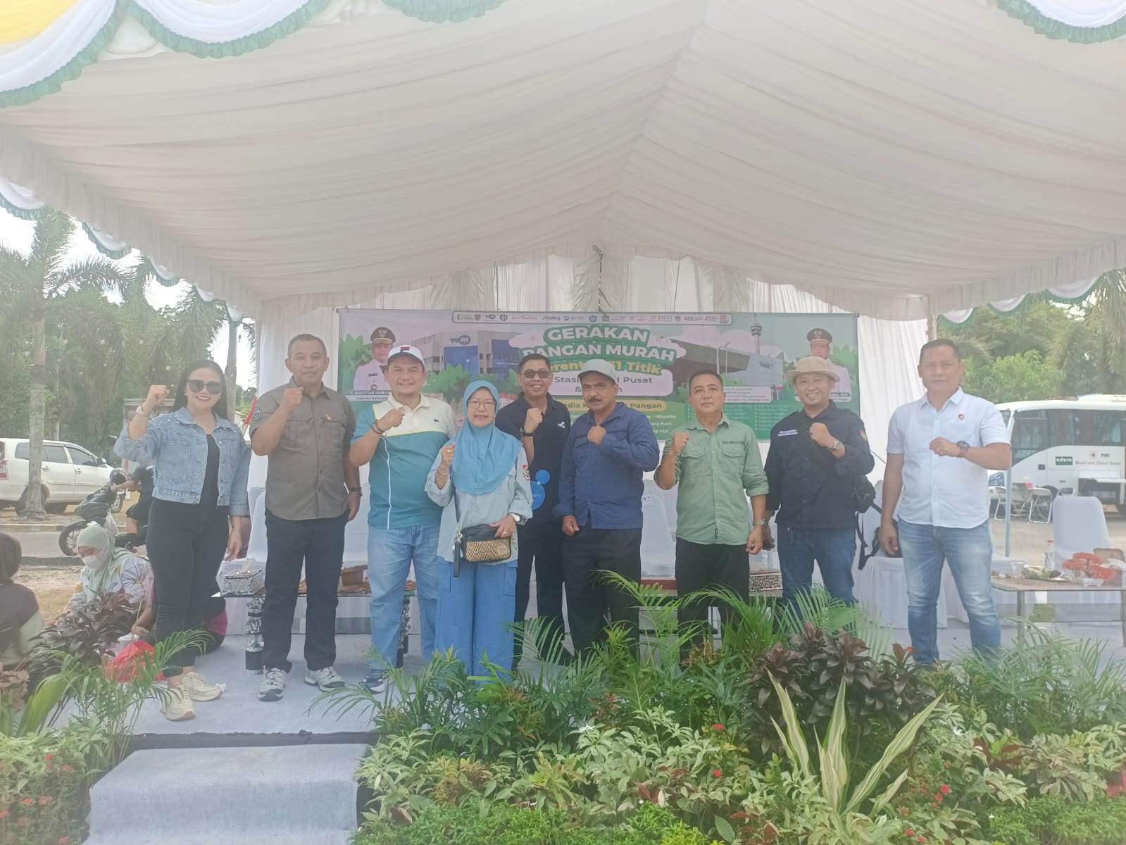 Dinas Ketahanan Pangan Prov. Kalteng Mengadakan Gerakan Pangan Murah