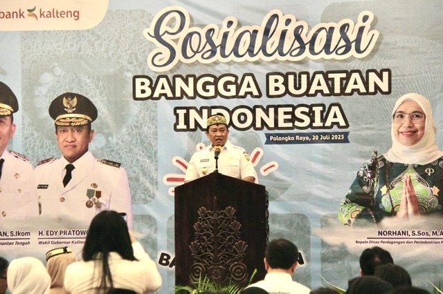 Wagub Kalteng Edy Pratowo Buka Sosialisasi Bangga Buatan Indonesia Tahun 2025