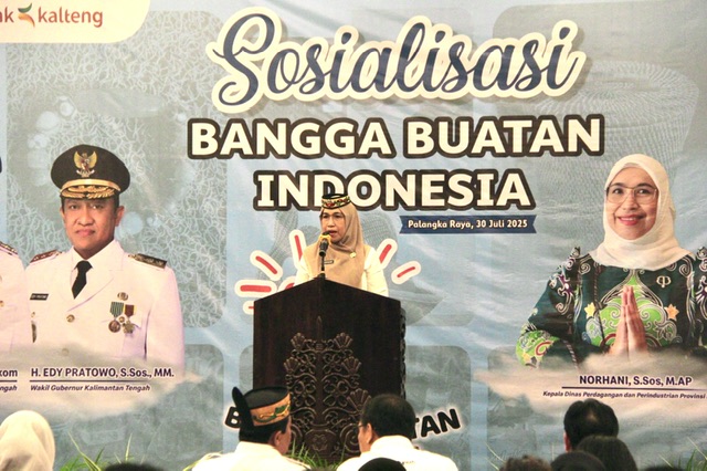 Wagub Kalteng Edy Pratowo Buka Sosialisasi Bangga Buatan Indonesia Tahun 2025