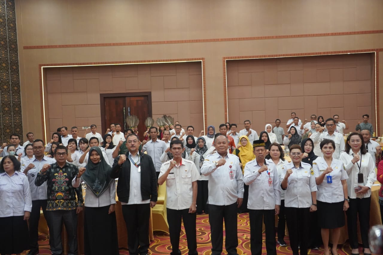 Plh. Asisten Pemkesra Maskur buka Rapat Kerja Teknis Bidang Perpustakaan Desa dan Kelurahan