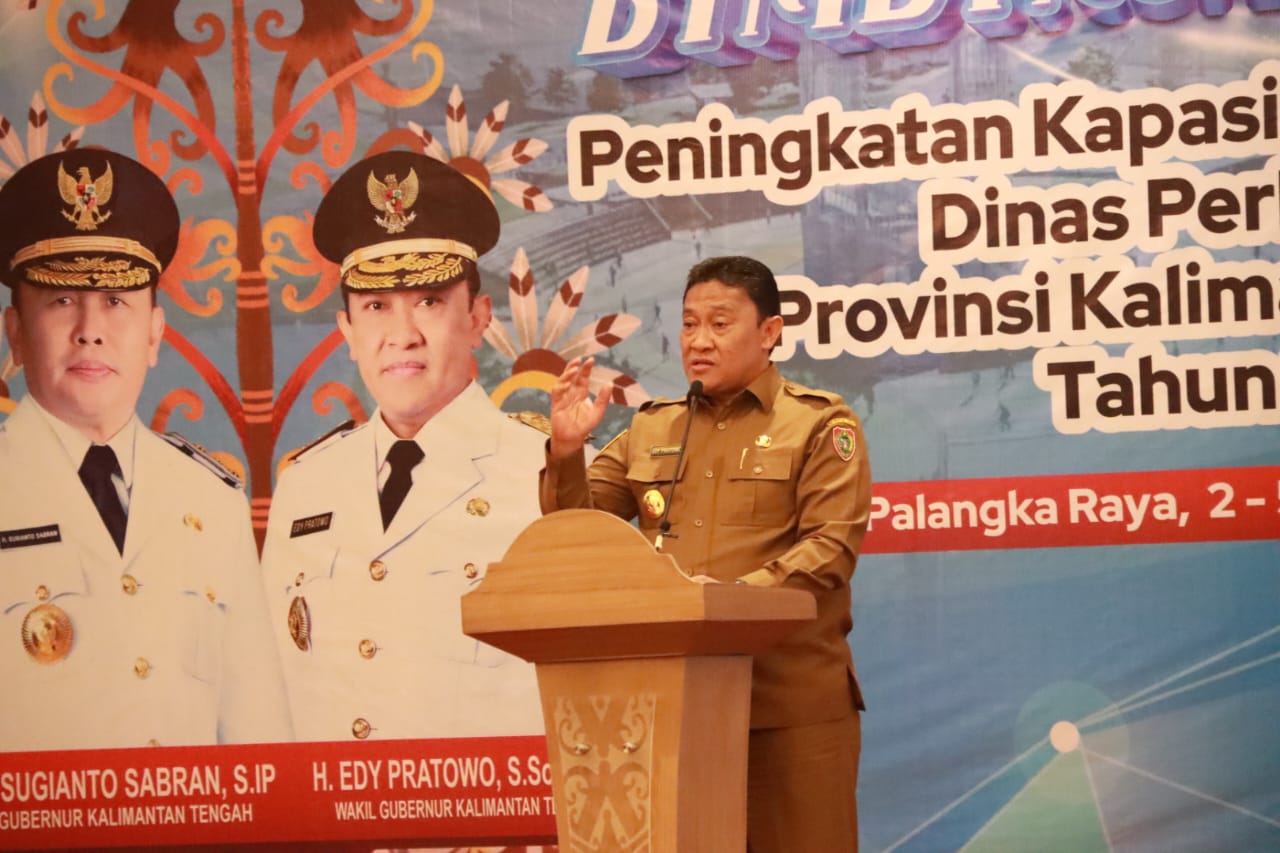 Wagub Edy Pratowo : Diharapkan Dapat Berikan Kontribusi Positif Guna Pembangunan Kelapa Sawit Agar Berkelanjutan