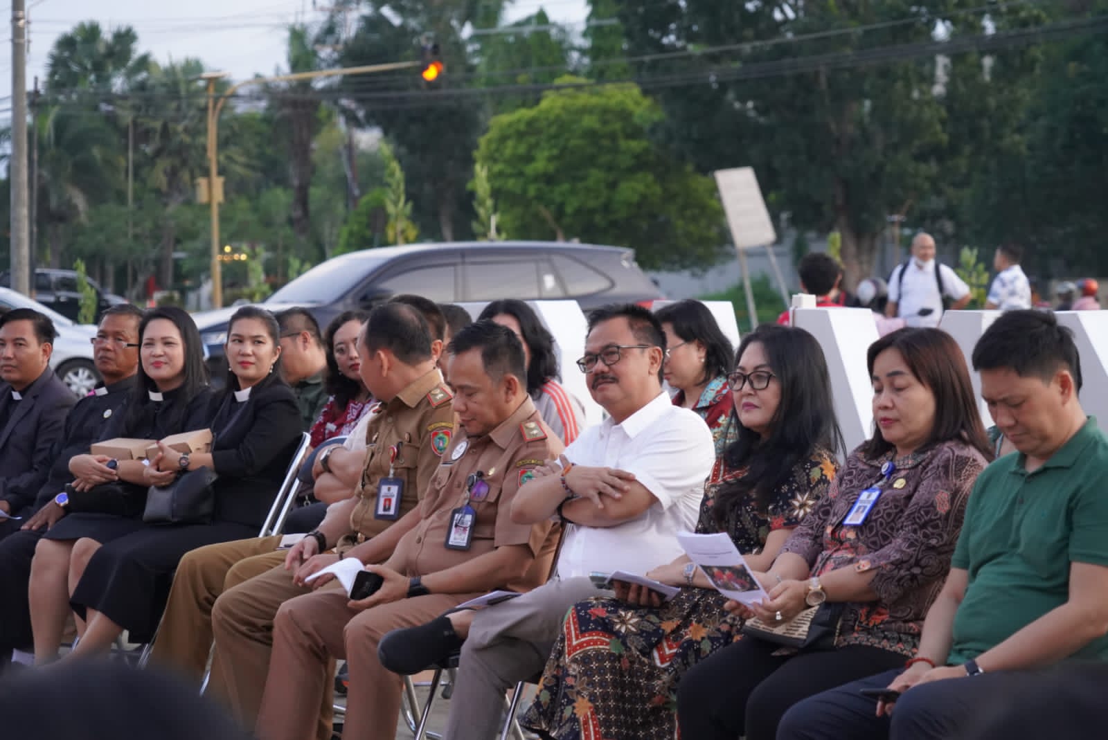 Panitia Perayaan Natal ASN Pemprov Kalteng Bersama Dengan DAD Kalteng dan PGI Kalteng Gelar Doa Bersama Sambut Natal 2023
