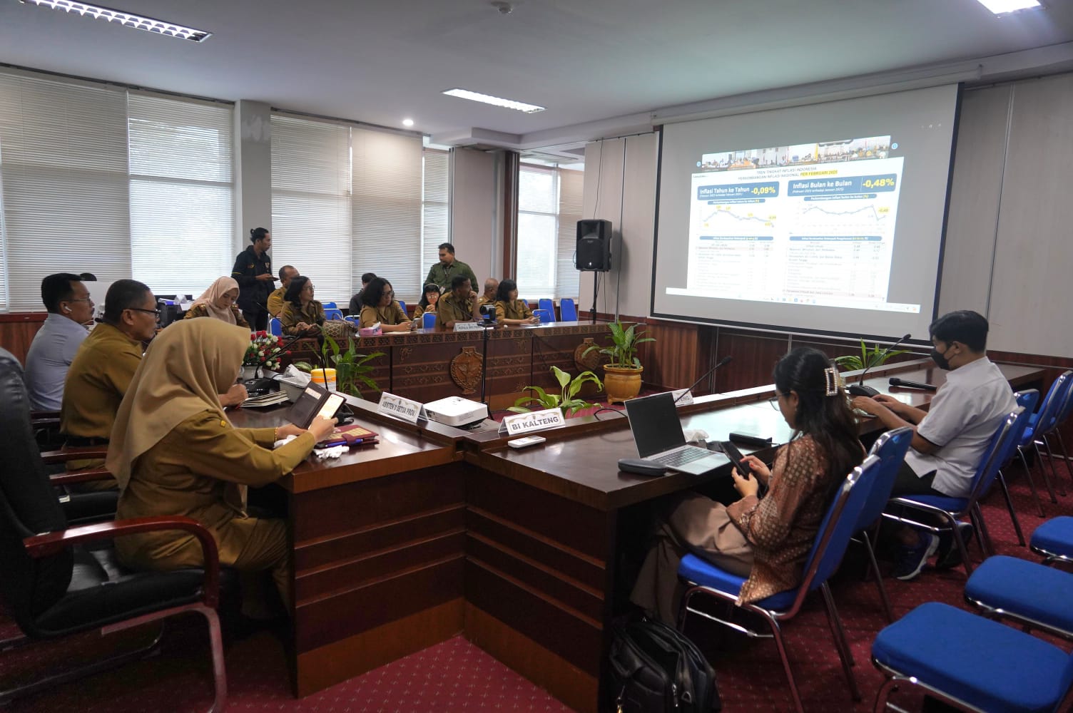 Sahli Yuas Elko Hadiri Rakor Pengendalian Inflasi Tahun 2025 dan Akselerasi Sertifikasi Produk Halal