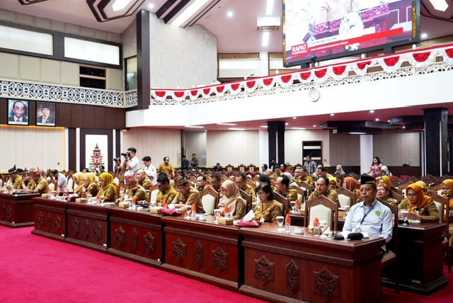 Wagub Kalteng Edy Pratowo Mengajak Seluruh Pemangku Kepentingan untuk Terus Memperkuat Koordinasi dan Kolaborasi