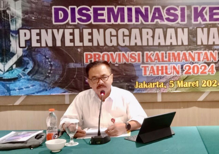 Plh. Asisten Pemkesra Prov. Kalteng Herson B. Aden Buka Diseminasi Kebijakan Penyelenggaraan Nama Rupabumi