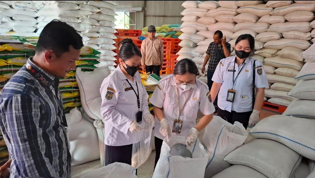 OKKPD Kalteng Uji Sampel Beras Program Stabilitas Pasokan dan Harga Pangan